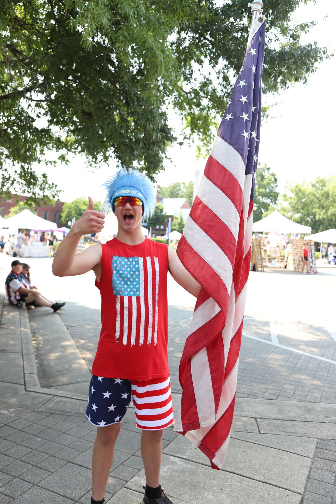 Franklin on the Fourth